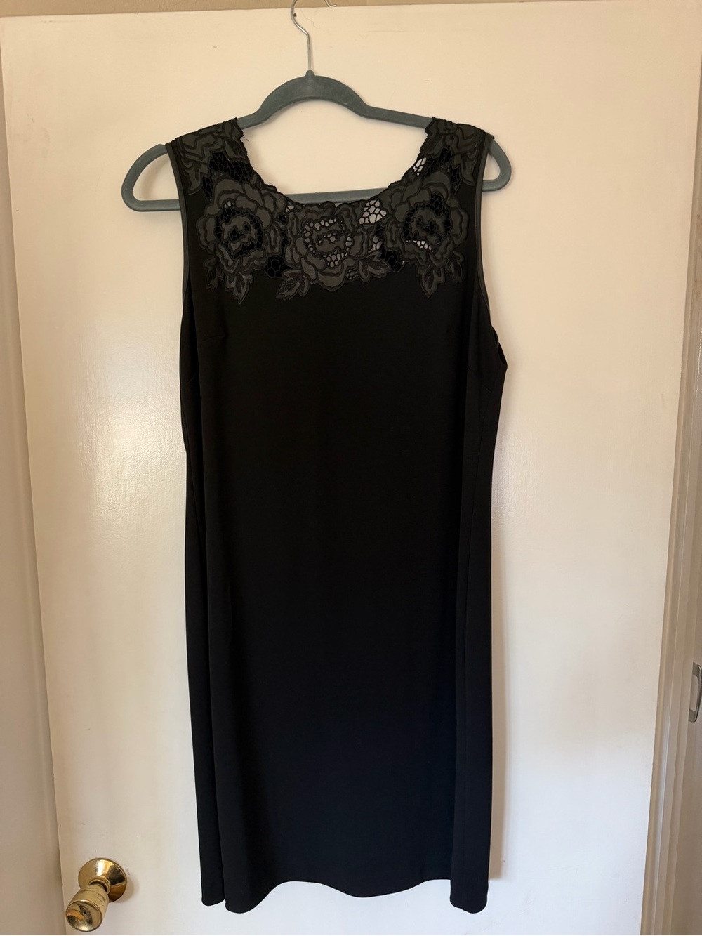 Vintage Karl Lagerfeld with Leather Lace Yoke
